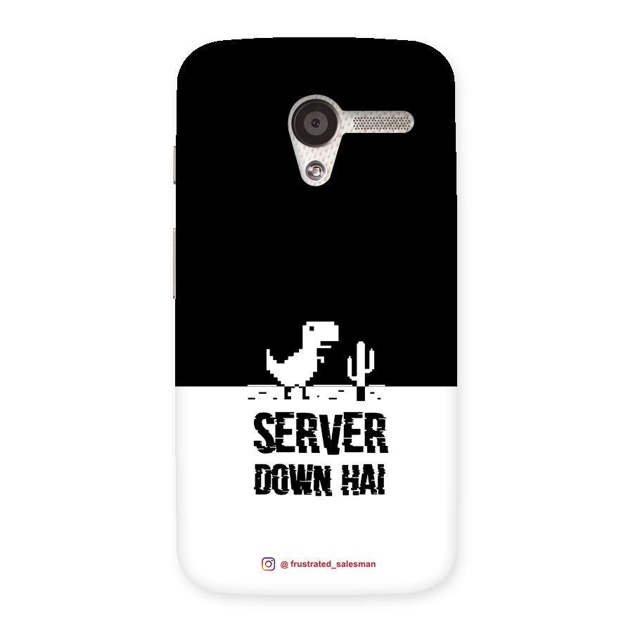 Server Down Hai Black Back Case for Moto X