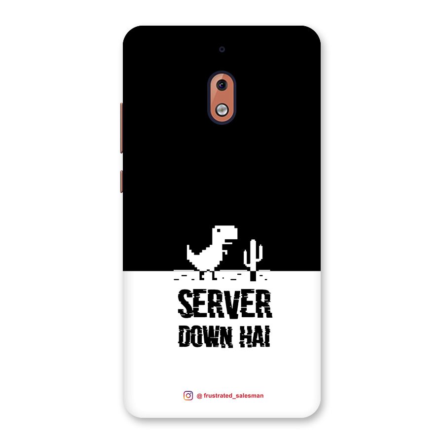 Server Down Hai Black Back Case for Nokia 2.1