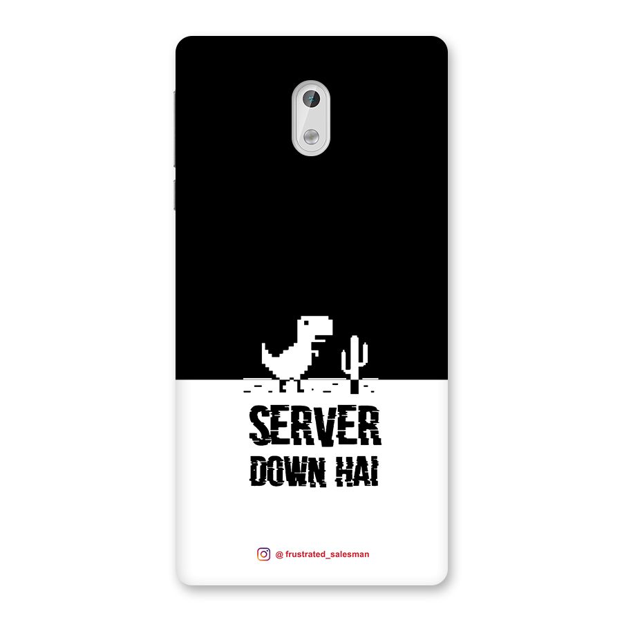 Server Down Hai Black Back Case for Nokia 3