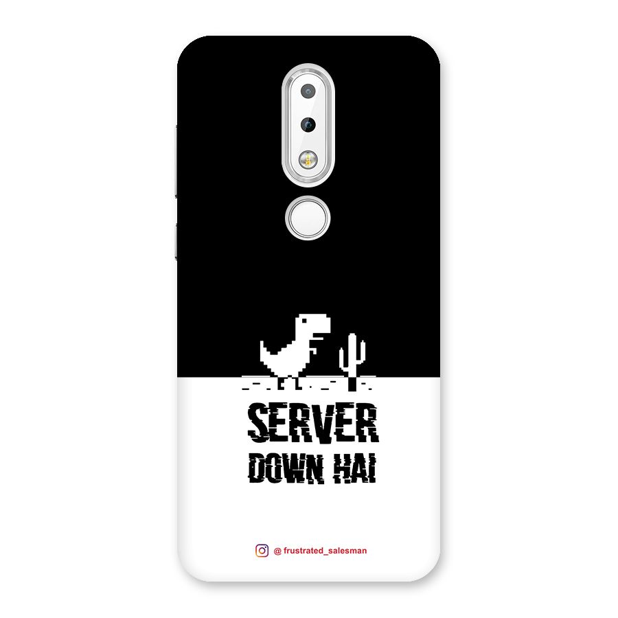 Server Down Hai Black Back Case for Nokia 6.1 Plus