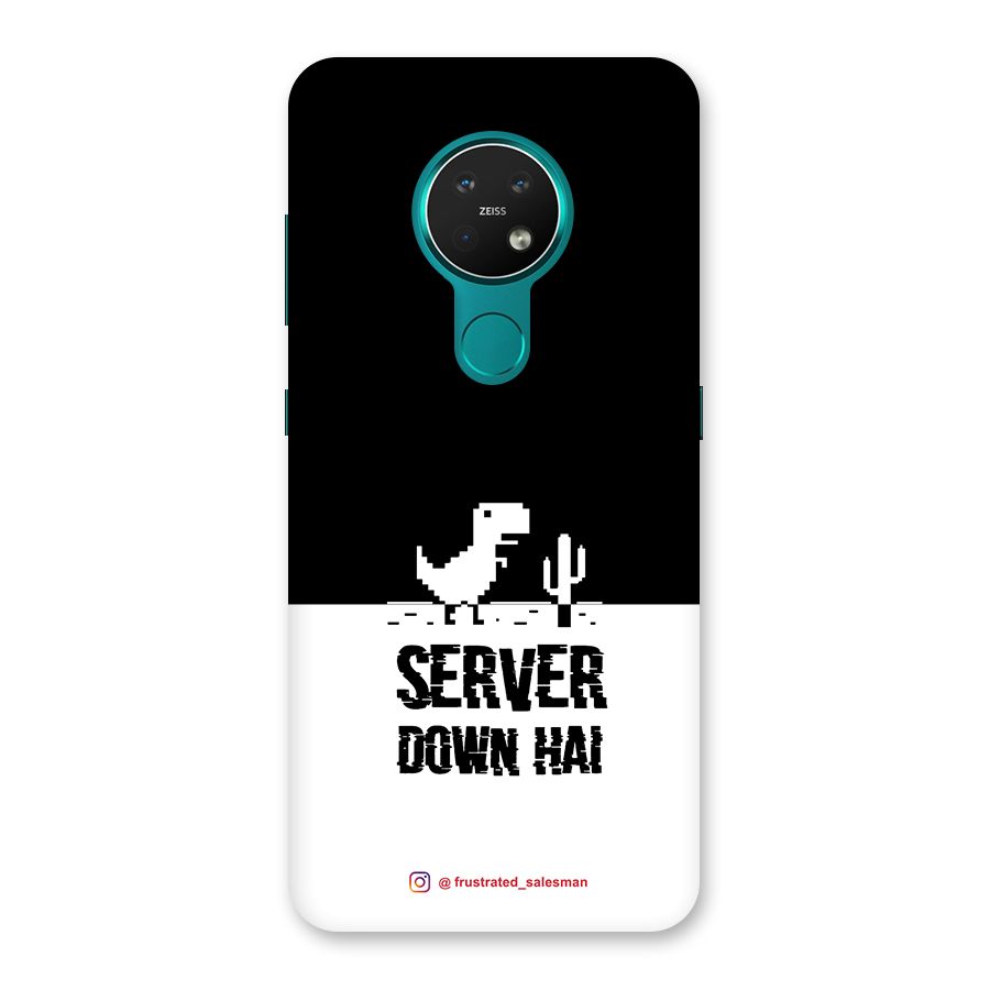 Server Down Hai Black Back Case for Nokia 7.2