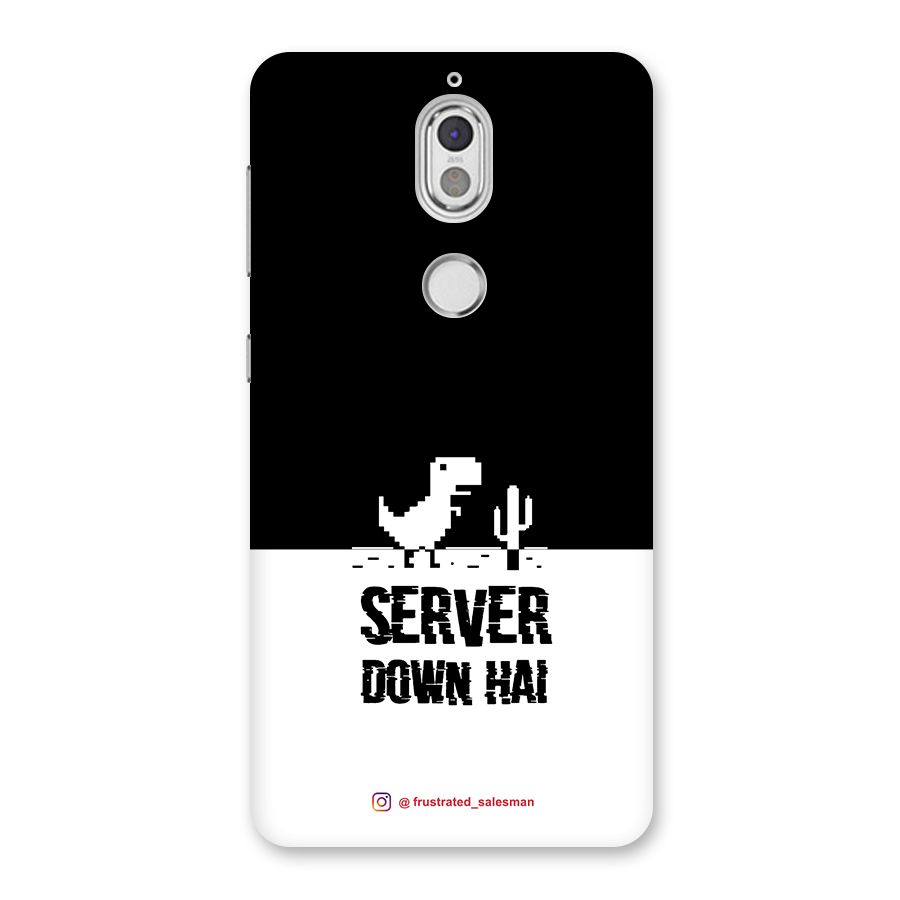 Server Down Hai Black Back Case for Nokia 7