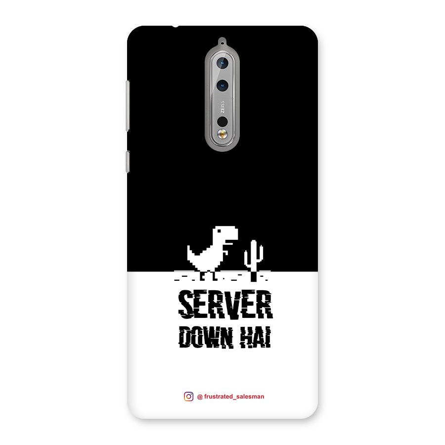 Server Down Hai Black Back Case for Nokia 8