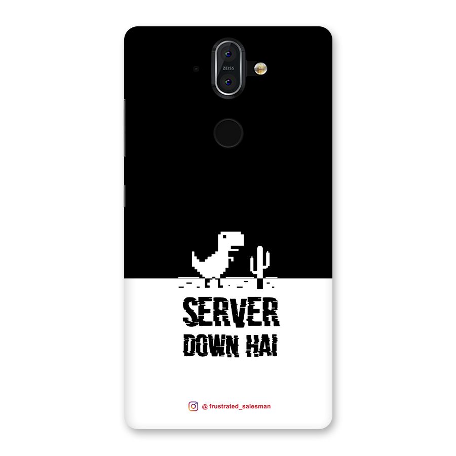 Server Down Hai Black Back Case for Nokia 8 Sirocco