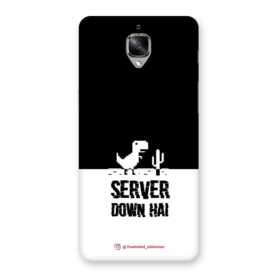 Server Down Hai Black Back Case for OnePlus 3