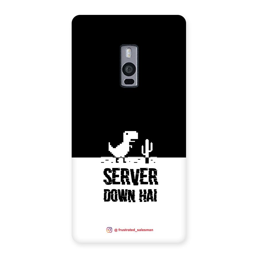 Server Down Hai Black Back Case for OnePlus Two