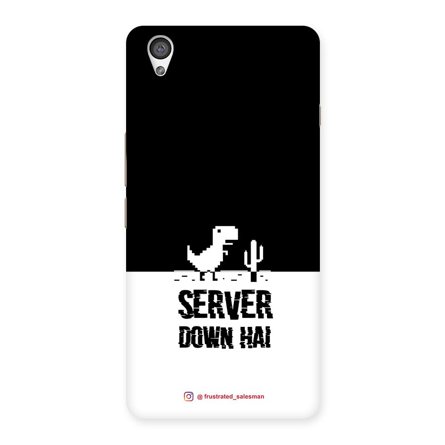 Server Down Hai Black Back Case for OnePlus X