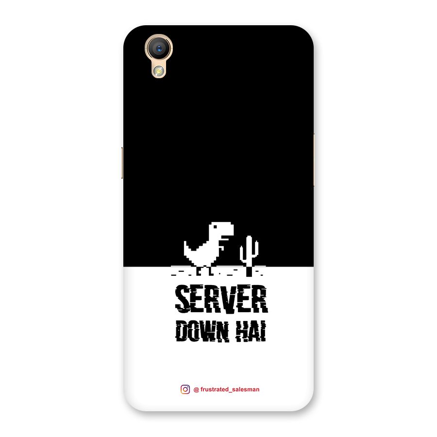 Server Down Hai Black Back Case for Oppo A37