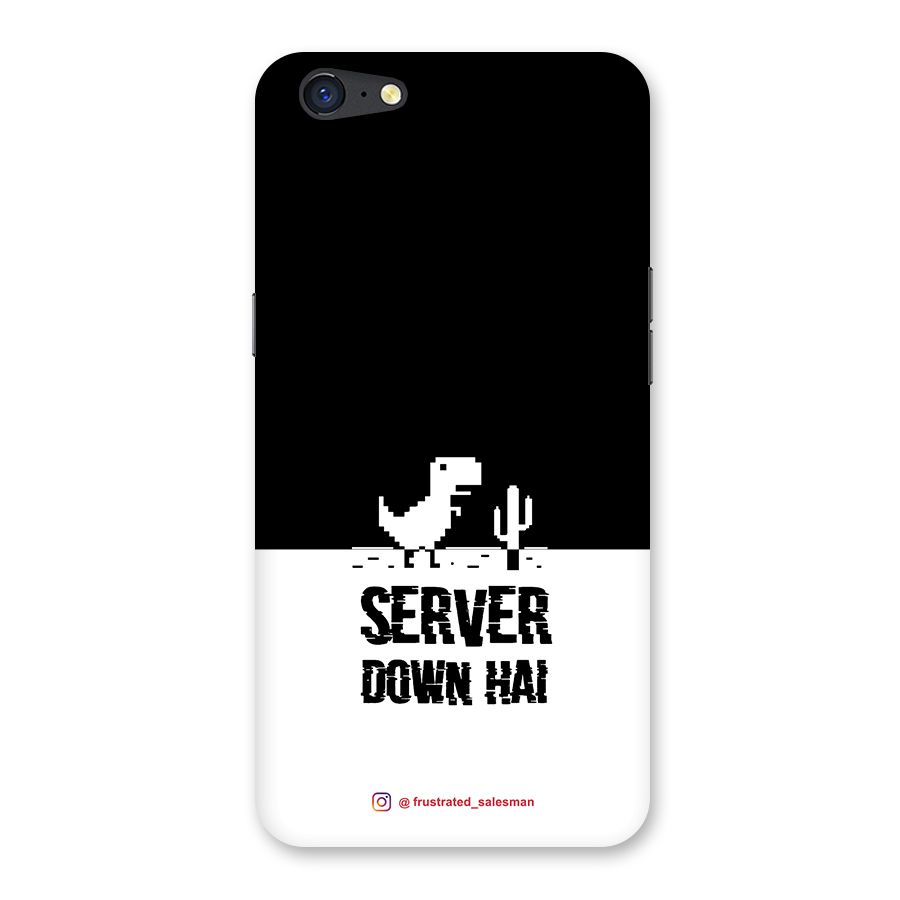 Server Down Hai Black Back Case for Oppo A71