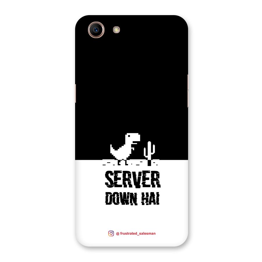 Server Down Hai Black Back Case for Oppo A83 (2018)