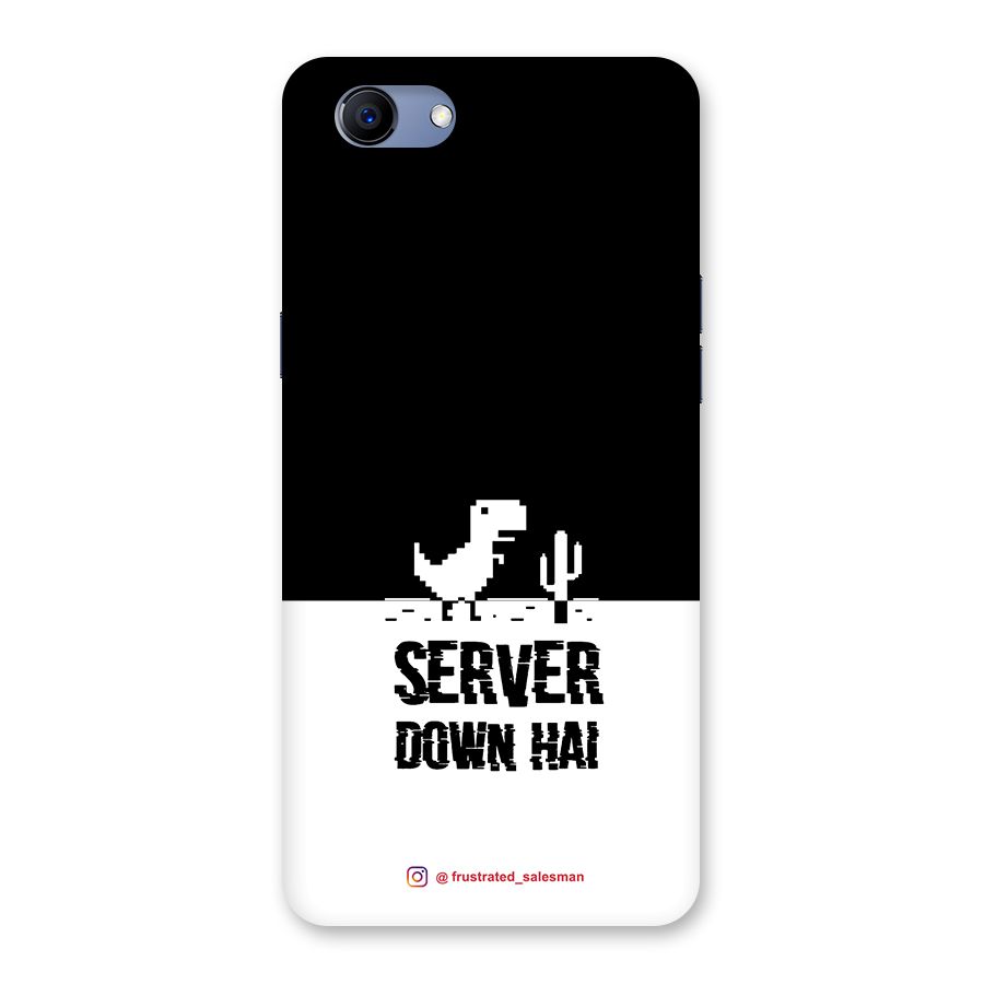 Server Down Hai Black Back Case for Oppo Realme 1