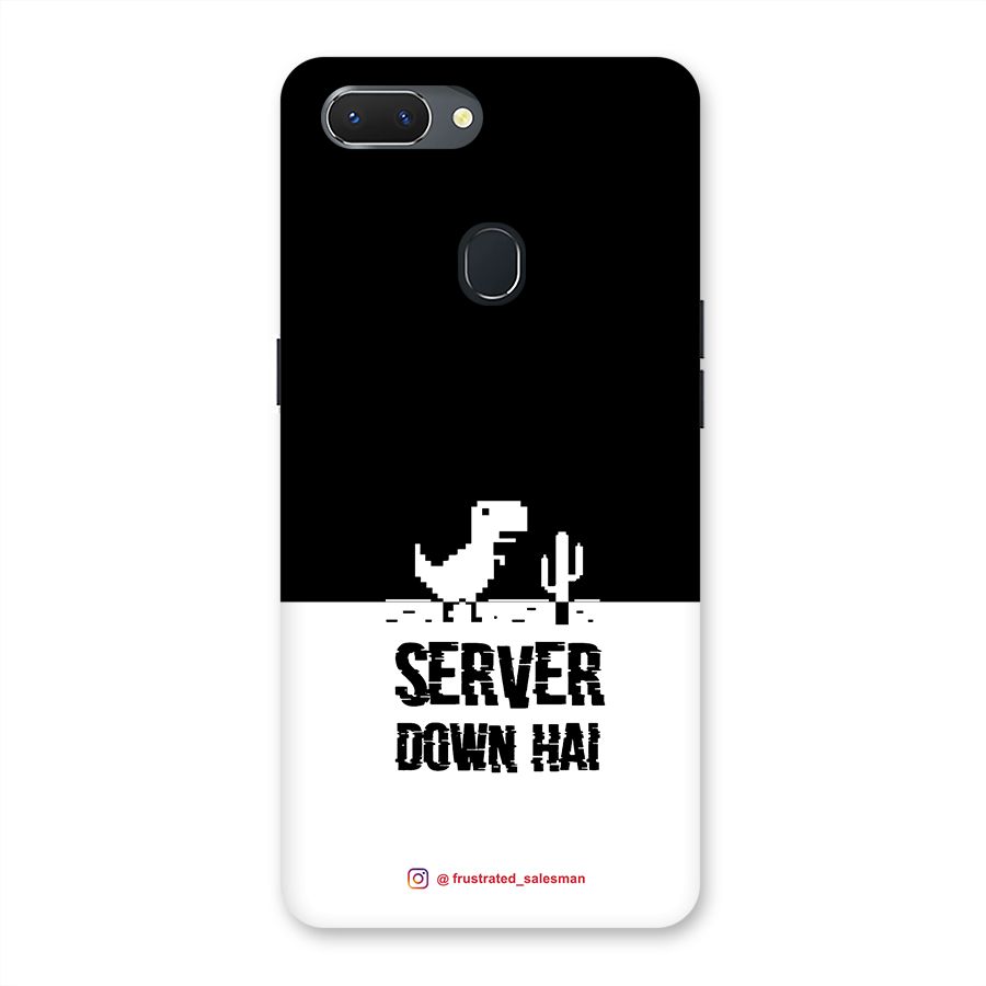 Server Down Hai Black Back Case for Oppo Realme 2