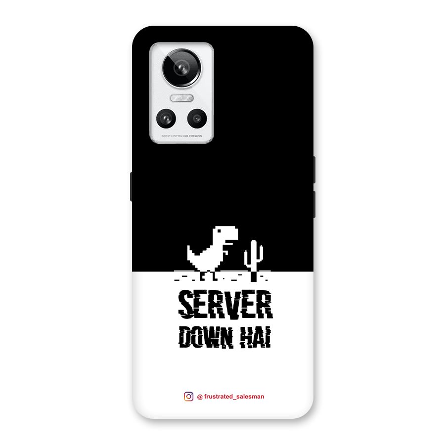 Server Down Hai Black Back Case for Realme GT Neo 3