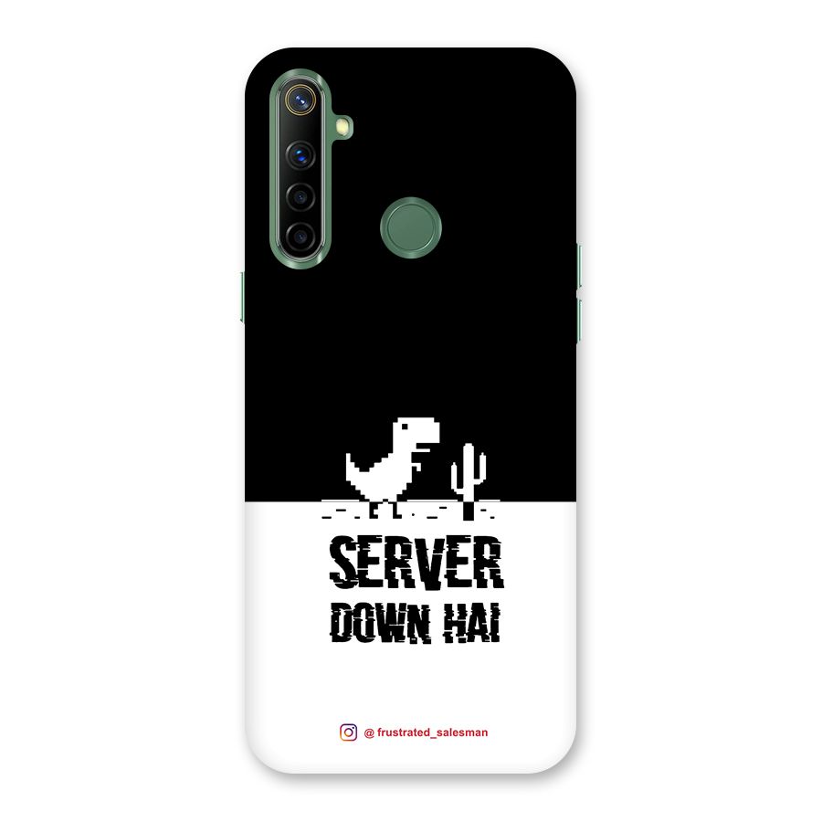 Server Down Hai Black Back Case for Realme Narzo 10