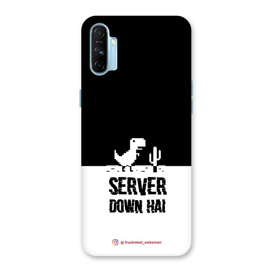 Server Down Hai Black Back Case for Realme Narzo 20A