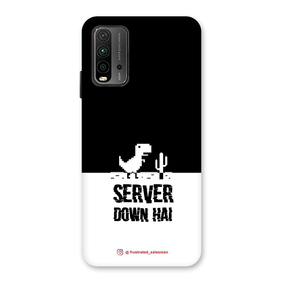 Server Down Hai Black Back Case for Redmi 9 Power