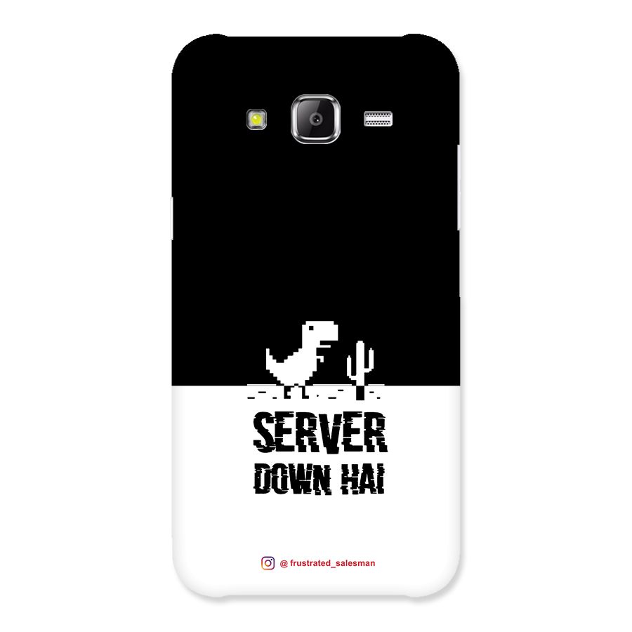Server Down Hai Black Back Case for Samsung Galaxy J2 Prime