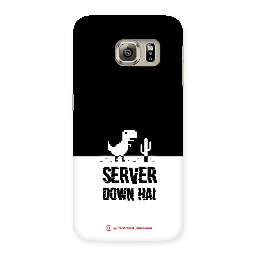 Server Down Hai Black Back Case for Samsung Galaxy S6 Edge