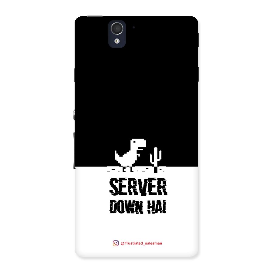 Server Down Hai Black Back Case for Sony Xperia Z