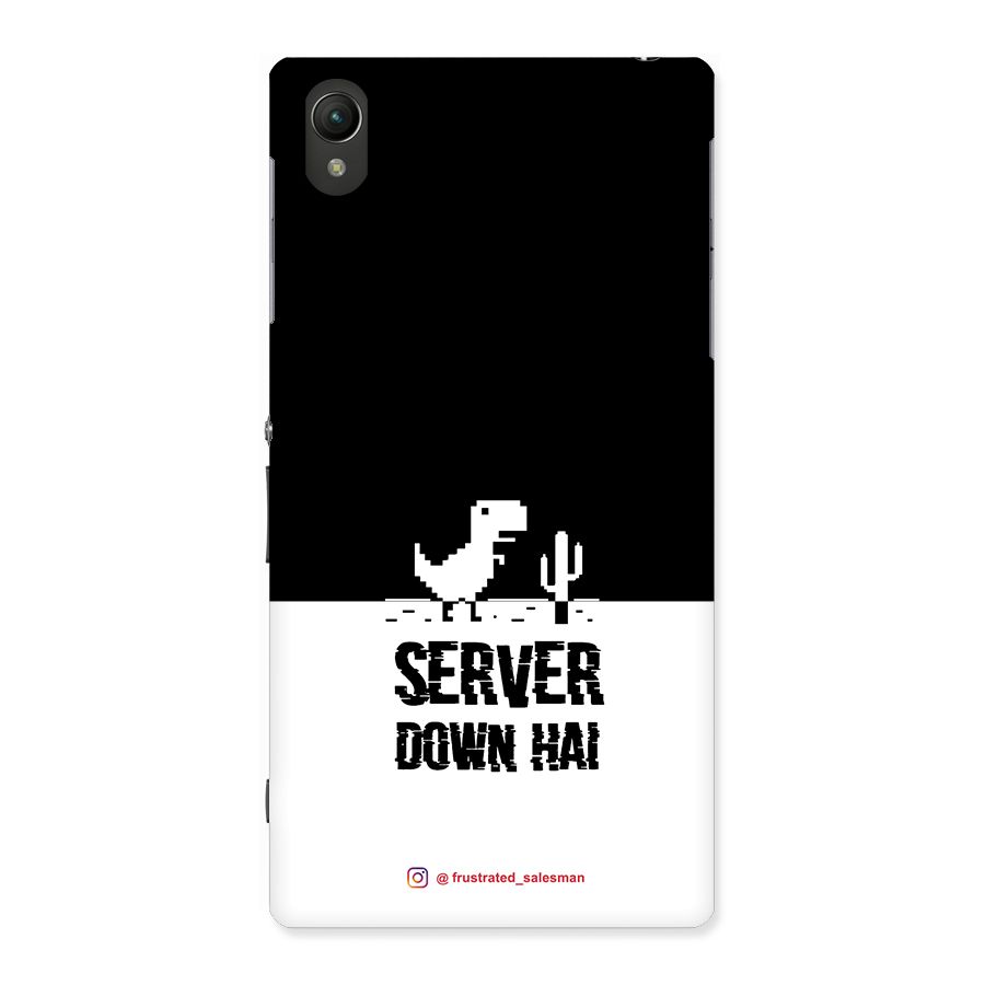 Server Down Hai Black Back Case for Sony Xperia Z1