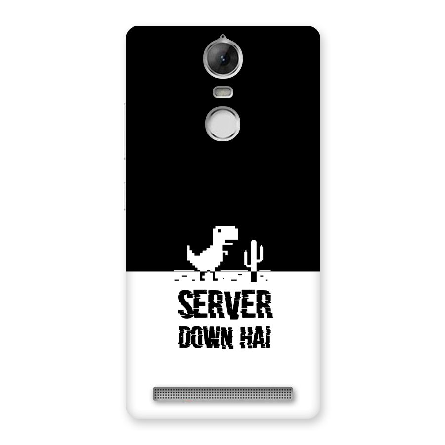 Server Down Hai Black Back Case for Vibe K5 Note
