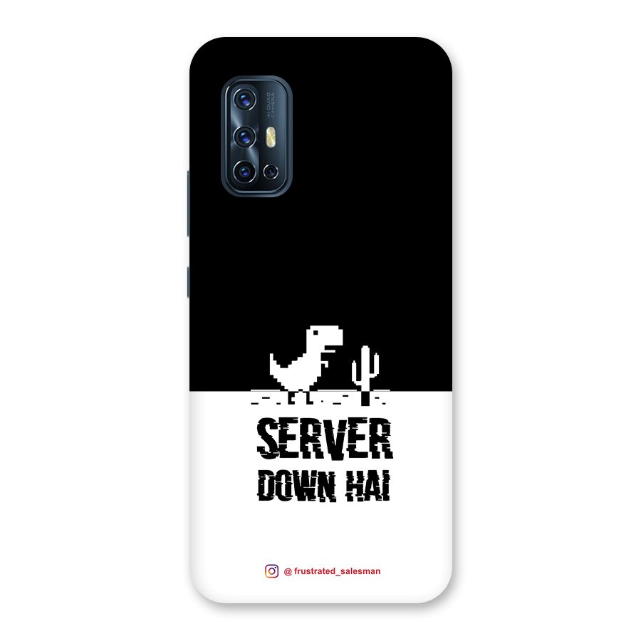 Server Down Hai Black Back Case for Vivo V17