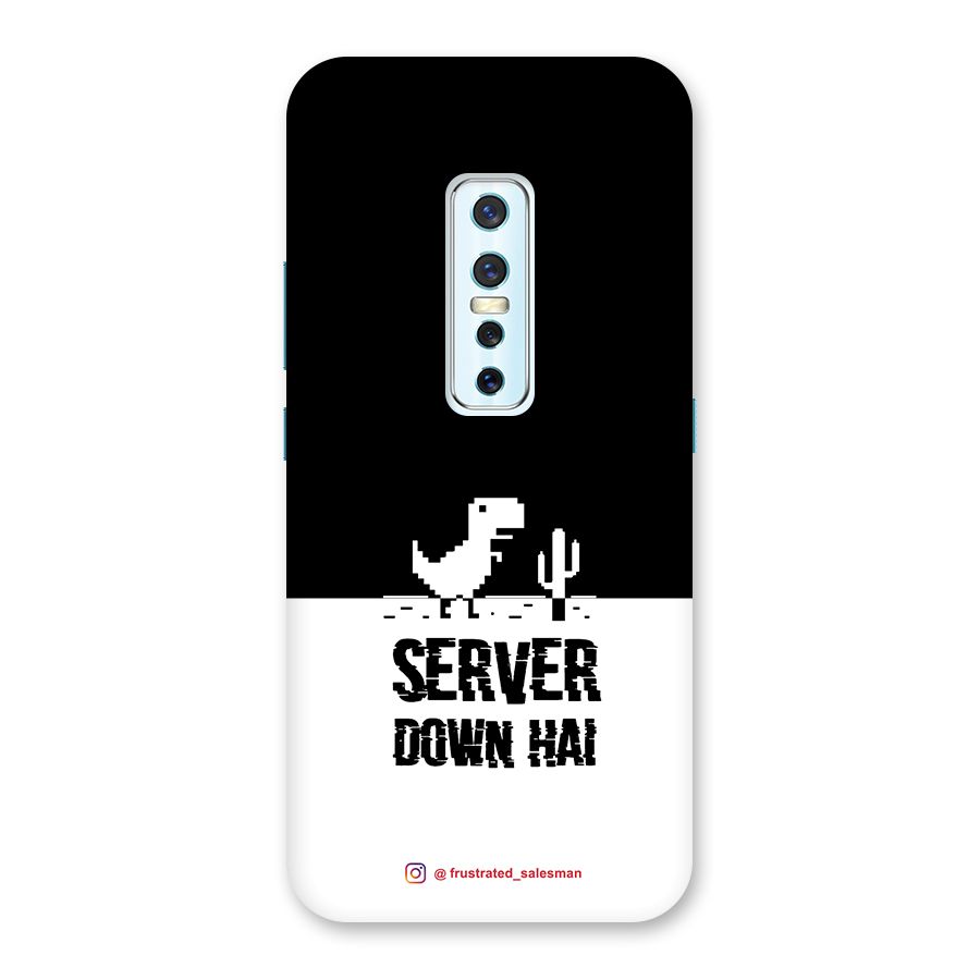 Server Down Hai Black Back Case for Vivo V17 Pro