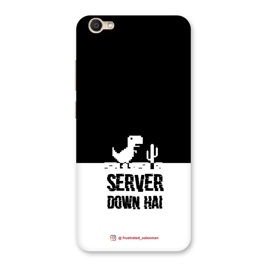 Server Down Hai Black Back Case for Vivo V5
