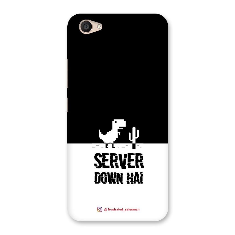 Server Down Hai Black Back Case for Vivo V5 Plus