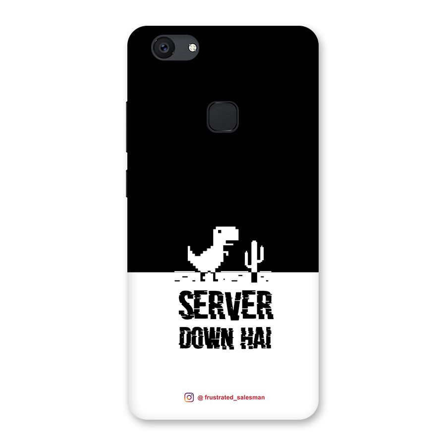 Server Down Hai Black Back Case for Vivo V7 Plus