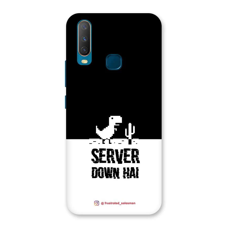 Server Down Hai Black Back Case for Vivo Y11
