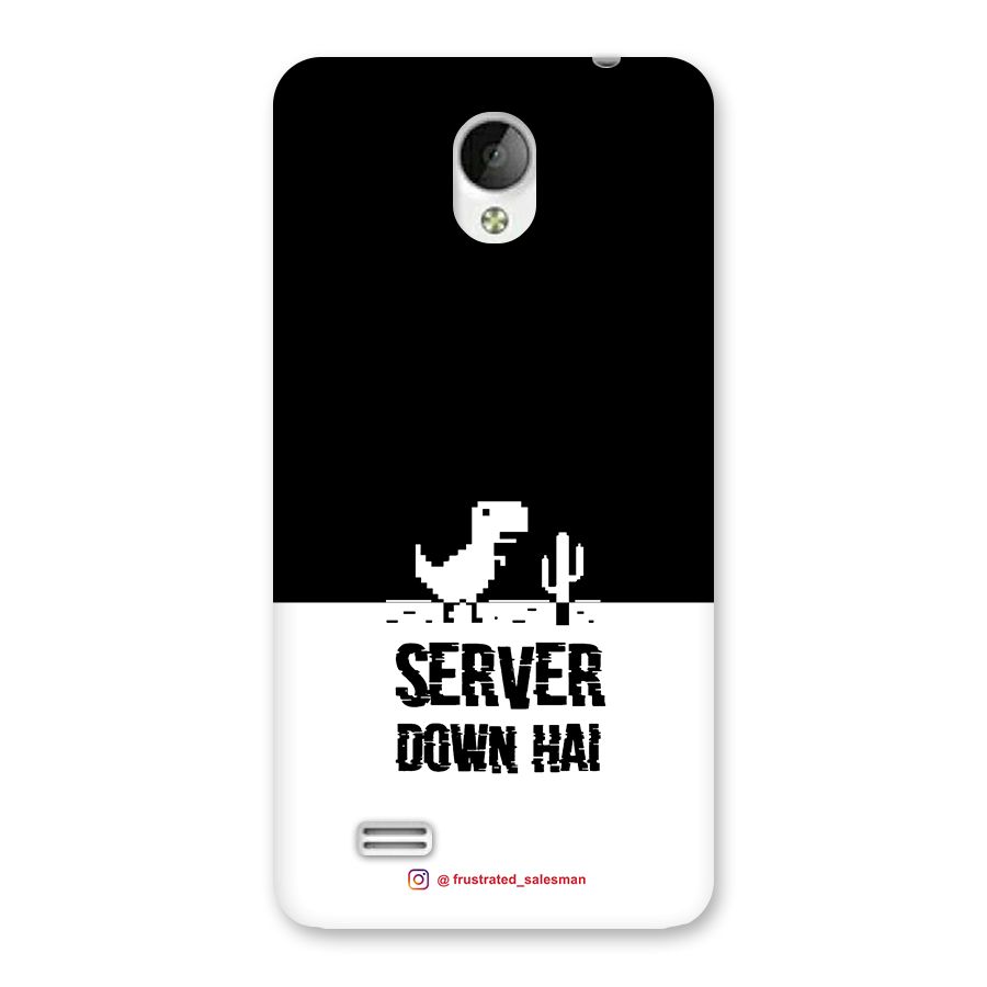 Server Down Hai Black Back Case for Vivo Y21