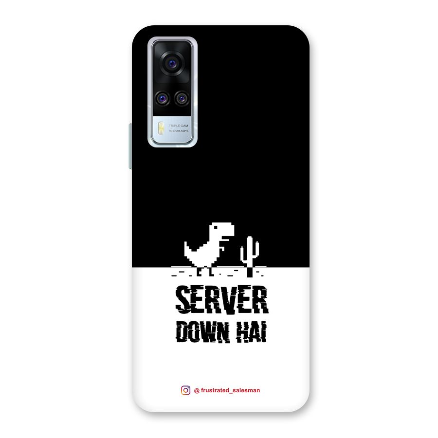 Server Down Hai Black Back Case for Vivo Y31