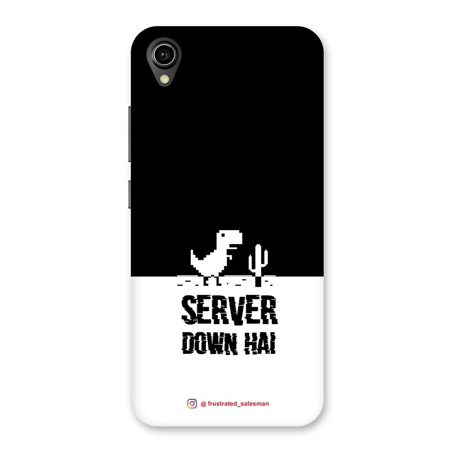 Server Down Hai Black Back Case for Vivo Y90