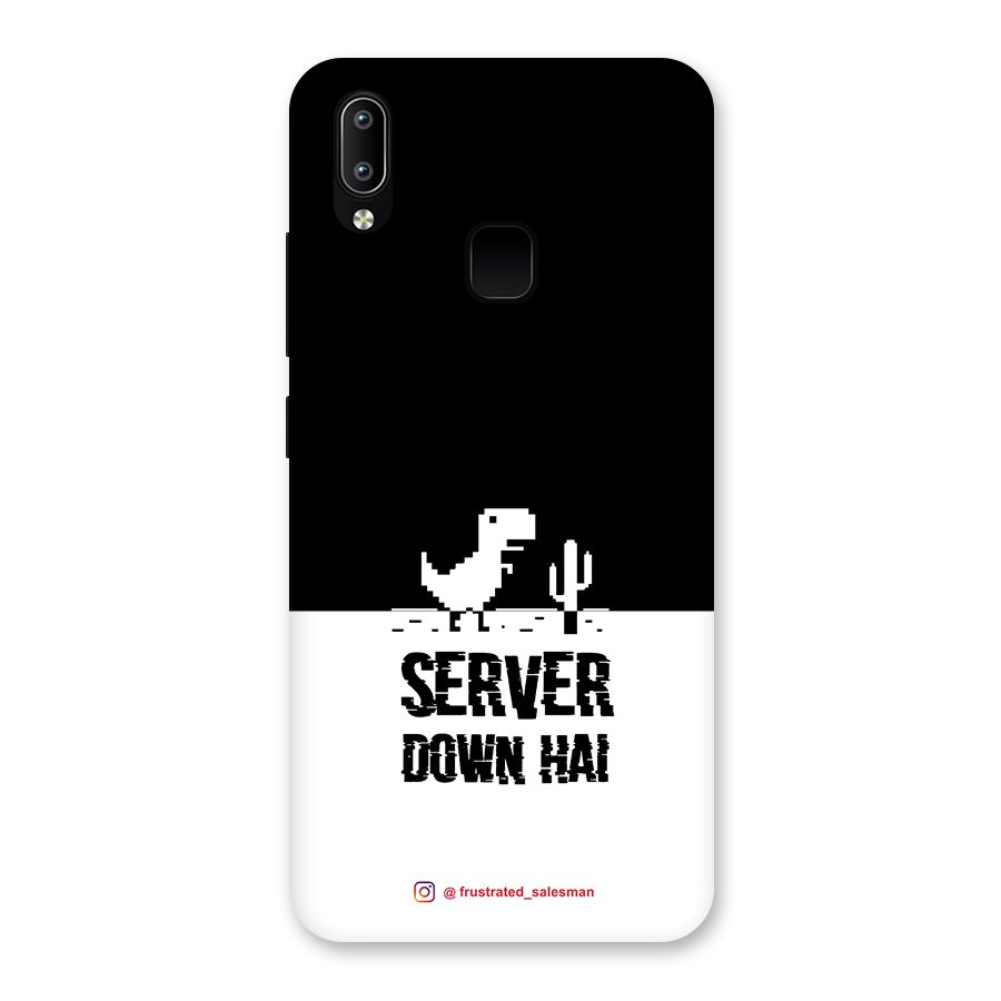 Server Down Hai Black Back Case for Vivo Y93