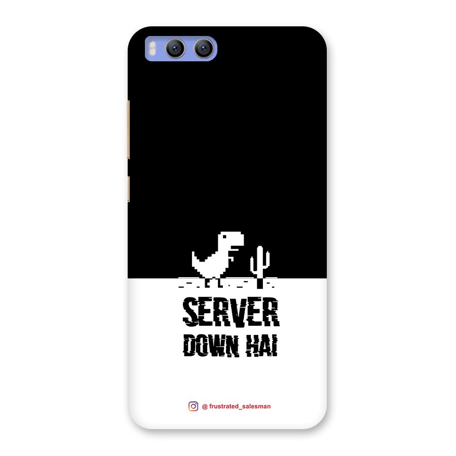Server Down Hai Black Back Case for Xiaomi Mi 6