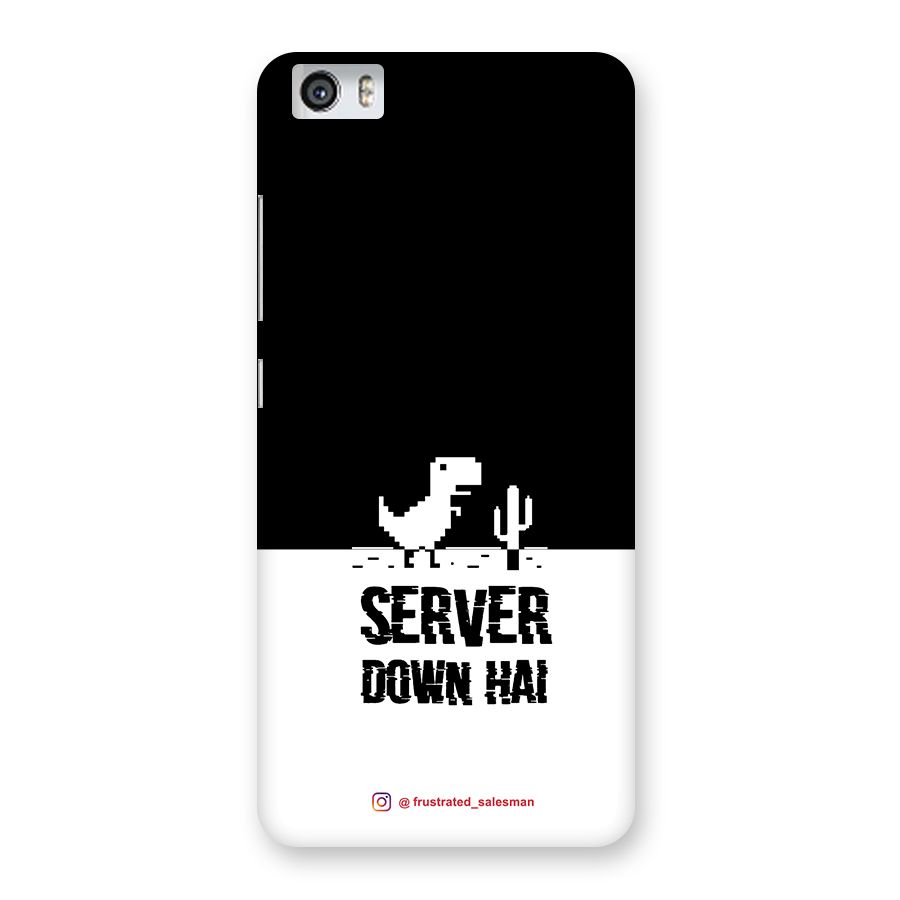 Server Down Hai Black Back Case for Xiaomi Redmi Mi5