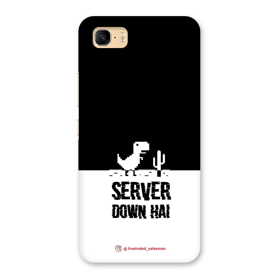Server Down Hai Black Back Case for Zenfone 3s Max
