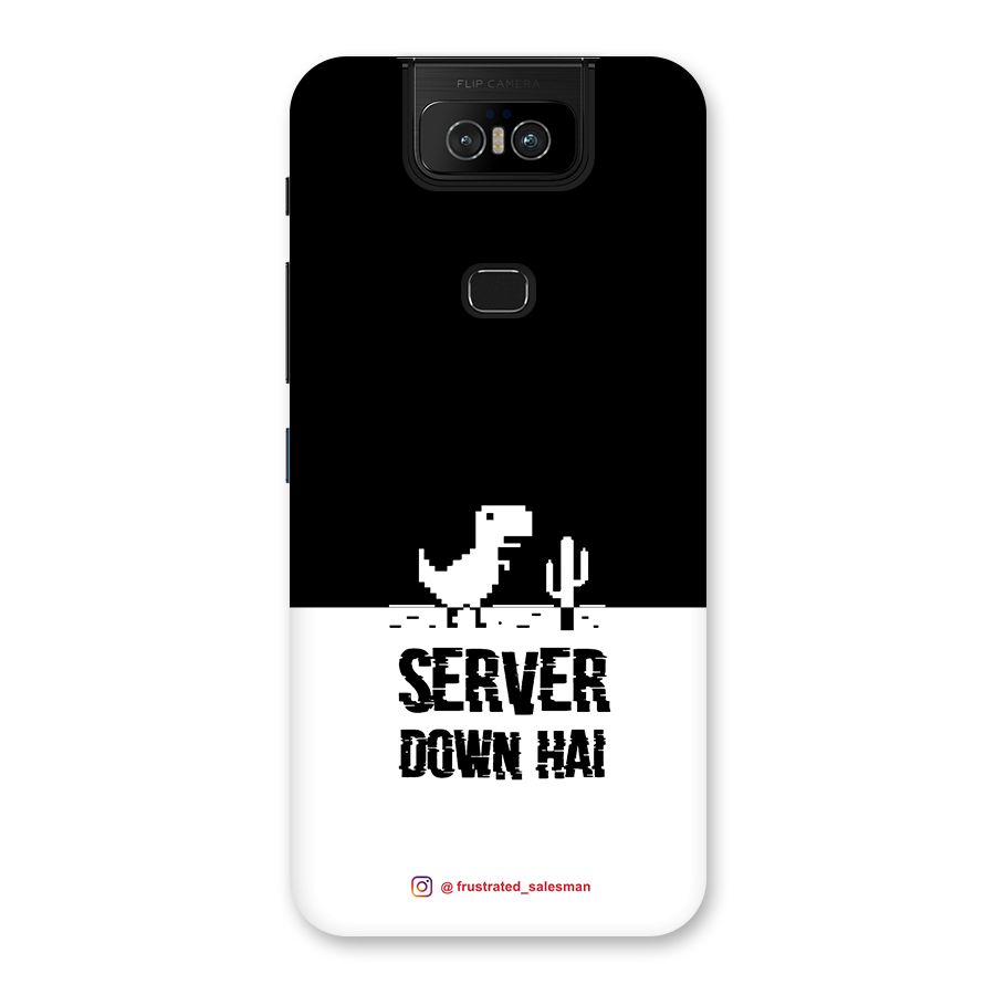 Server Down Hai Black Back Case for Zenfone 6z