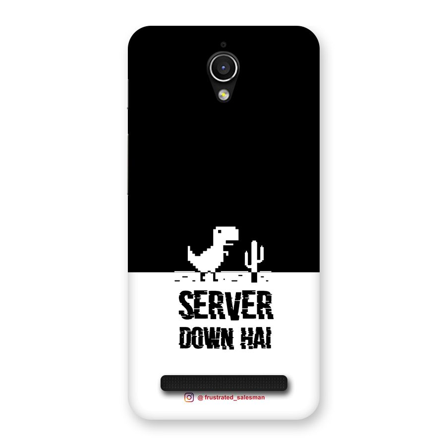 Server Down Hai Black Back Case for Zenfone Go
