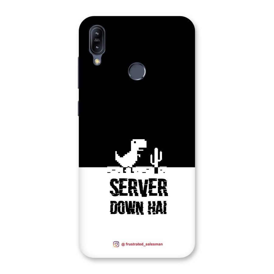 Server Down Hai Black Back Case for Zenfone Max M2