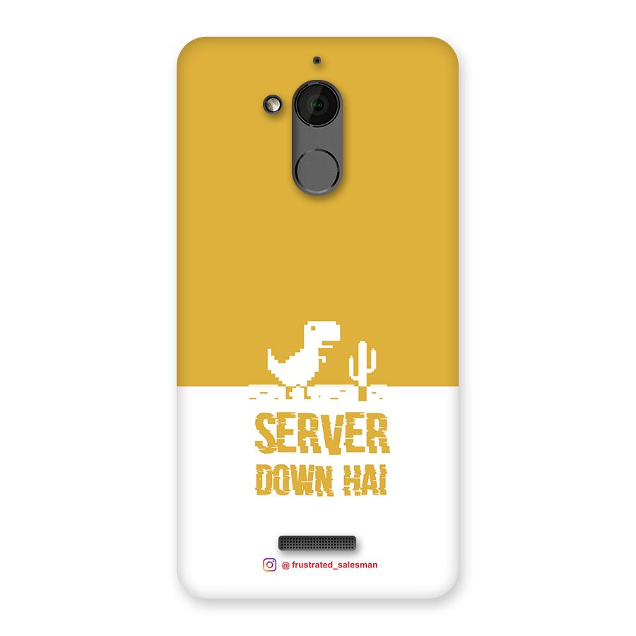 Server Down Hai Mustard Yellow Back Case for Coolpad Note 5