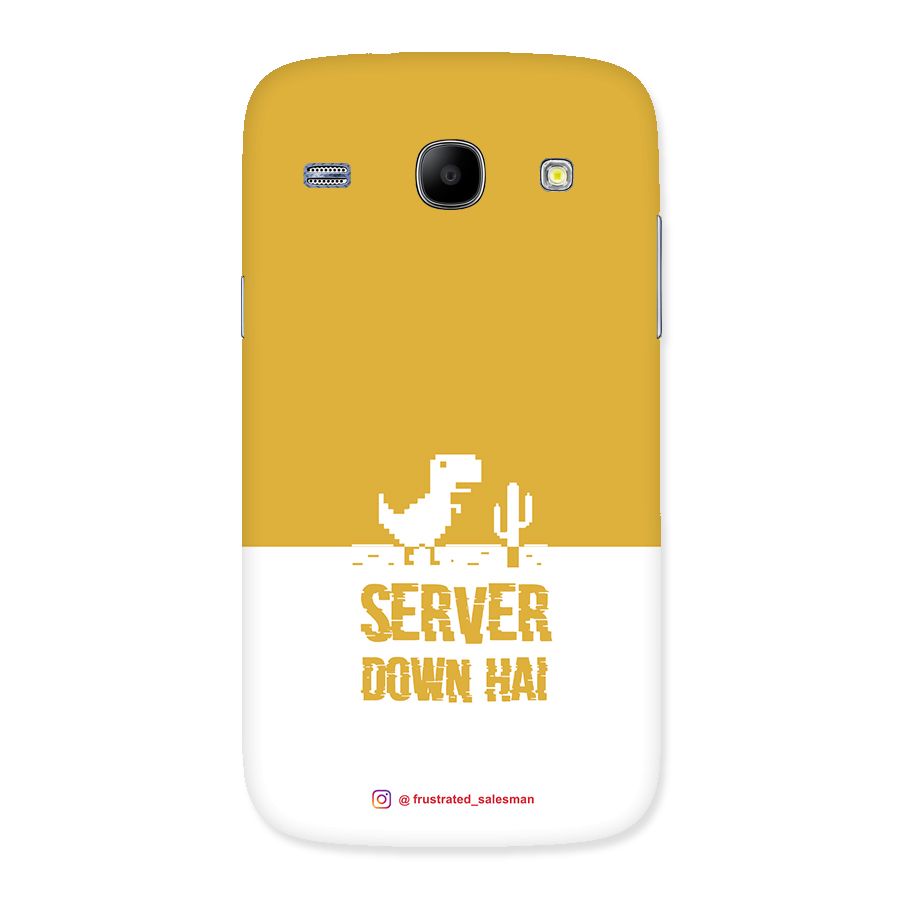 Server Down Hai Mustard Yellow Back Case for Galaxy Core