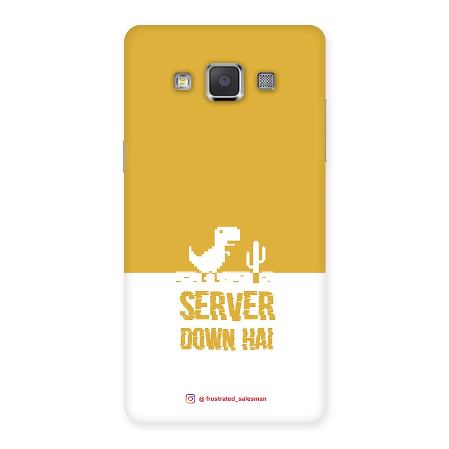 Server Down Hai Mustard Yellow Back Case for Galaxy Grand 3
