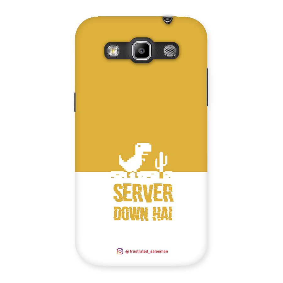 Server Down Hai Mustard Yellow Back Case for Galaxy Grand Quattro
