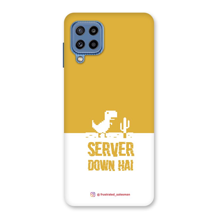 Server Down Hai Mustard Yellow Back Case for Galaxy M32