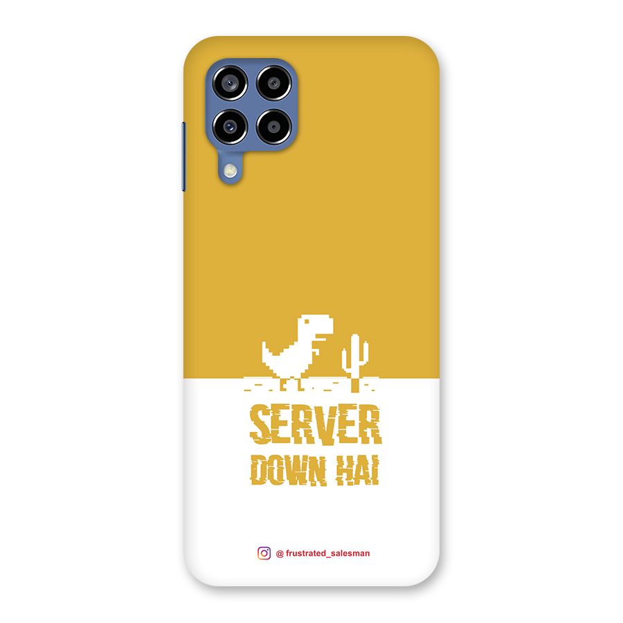 Server Down Hai Mustard Yellow Back Case for Galaxy M53 5G
