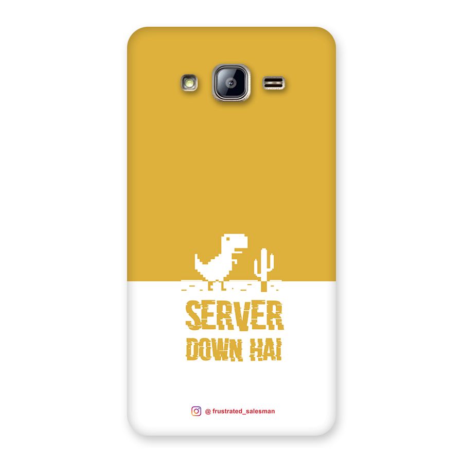 Server Down Hai Mustard Yellow Back Case for Galaxy On5