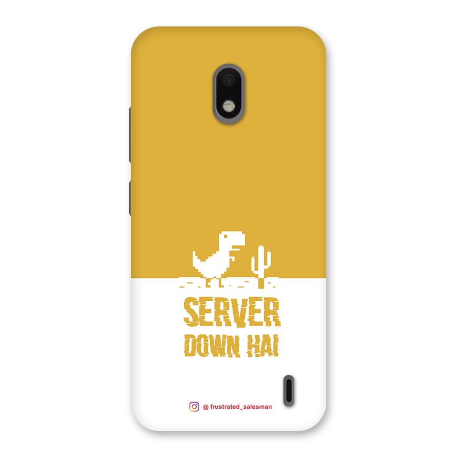 Server Down Hai Mustard Yellow Back Case for Nokia 2.2