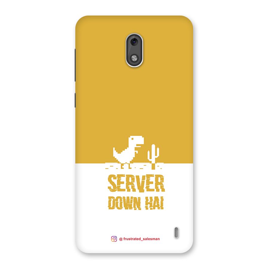 Server Down Hai Mustard Yellow Back Case for Nokia 2
